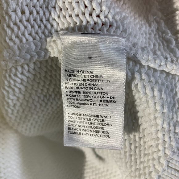 Daily Ritual Crew Long Sleeve Sweater Side Slits - Picture 5 of 9